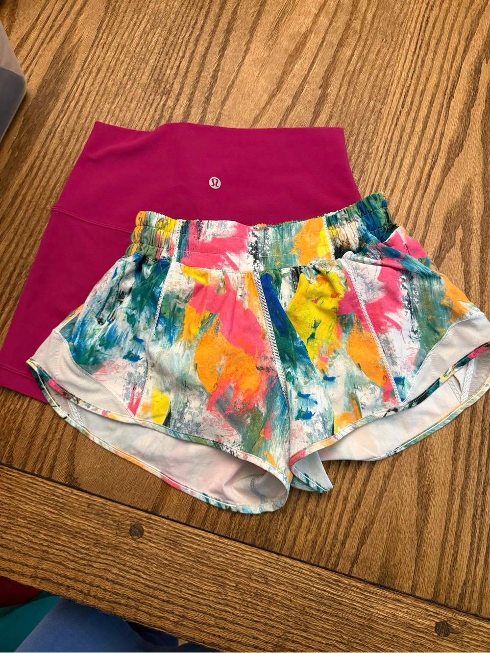 2 pair Lululemon shorts